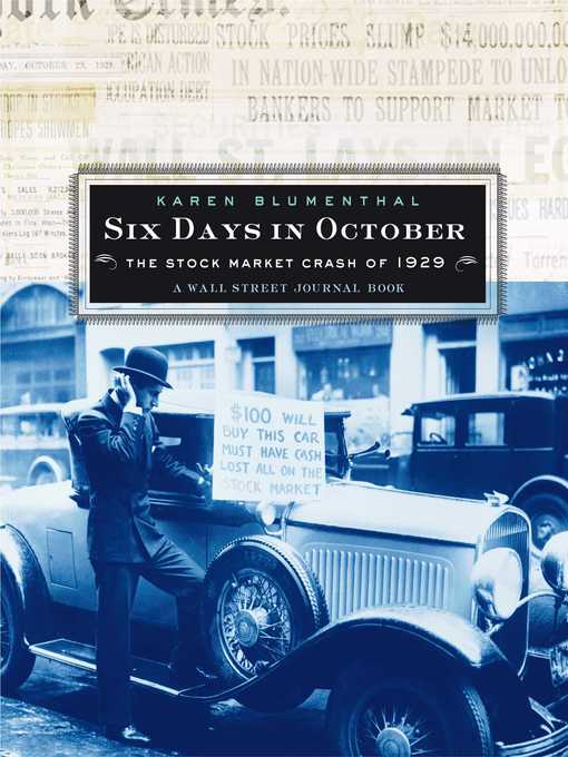 Title details for Six Days in October by Karen Blumenthal - Wait list